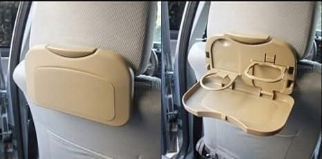 Portable Car Back Seat Cup Table Tray